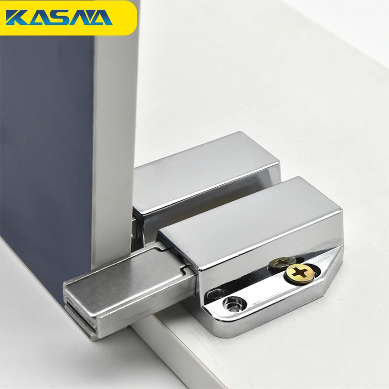 Магнитна ключалка, Двойно натискане за отваряне на Врати Тежки ключалки Ключалки за отваряне на кухненските врати за Шкафове Сензорни затвори - 0