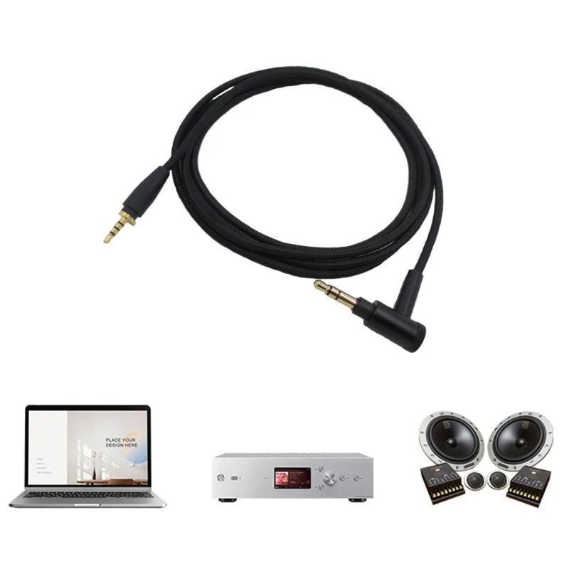 Подмяна на кабел за слушалки E56B за слушалки Sennheiser L XL за повечето устройства с 3.5 мм - 1