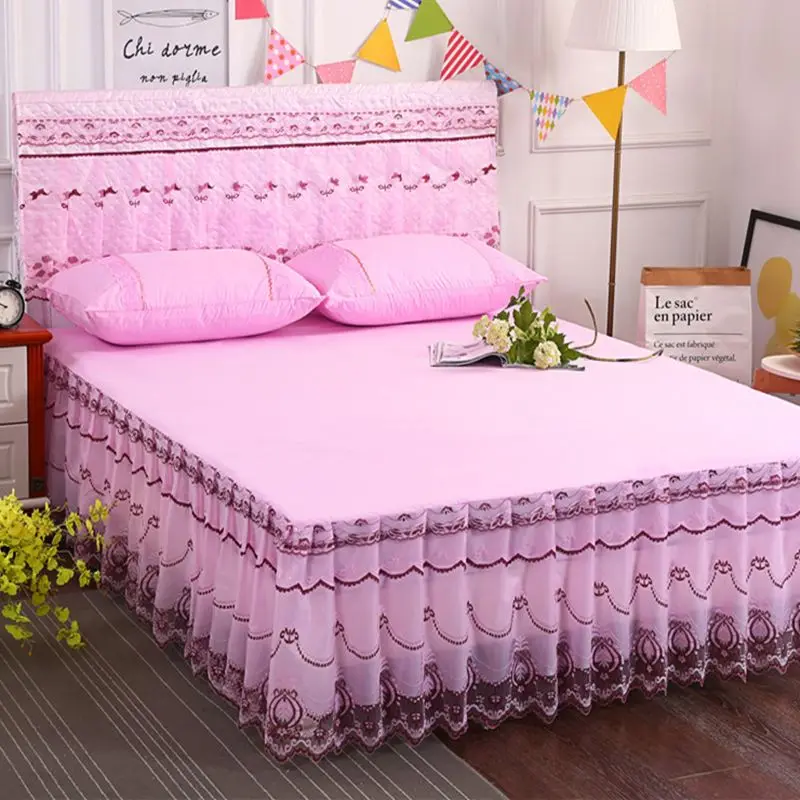 Пола-легло с къдри в корейски стил, калъфка за възглавница, Твърд матрак цилиндър, Спално бельо, Чаршаф, Единична, Двойна Размер, Домашен Текстил - 1