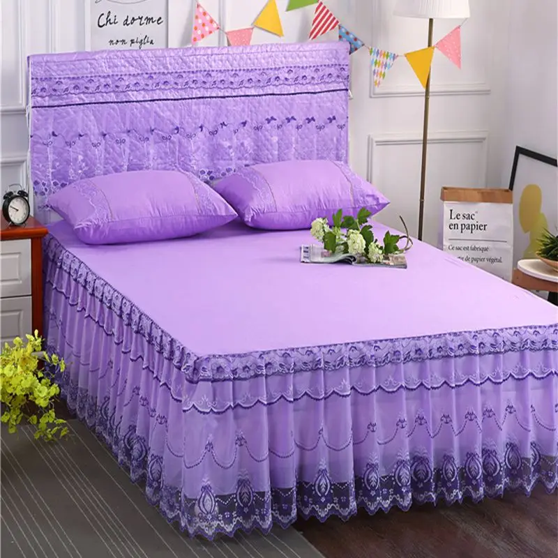 Пола-легло с къдри в корейски стил, калъфка за възглавница, Твърд матрак цилиндър, Спално бельо, Чаршаф, Единична, Двойна Размер, Домашен Текстил - 2