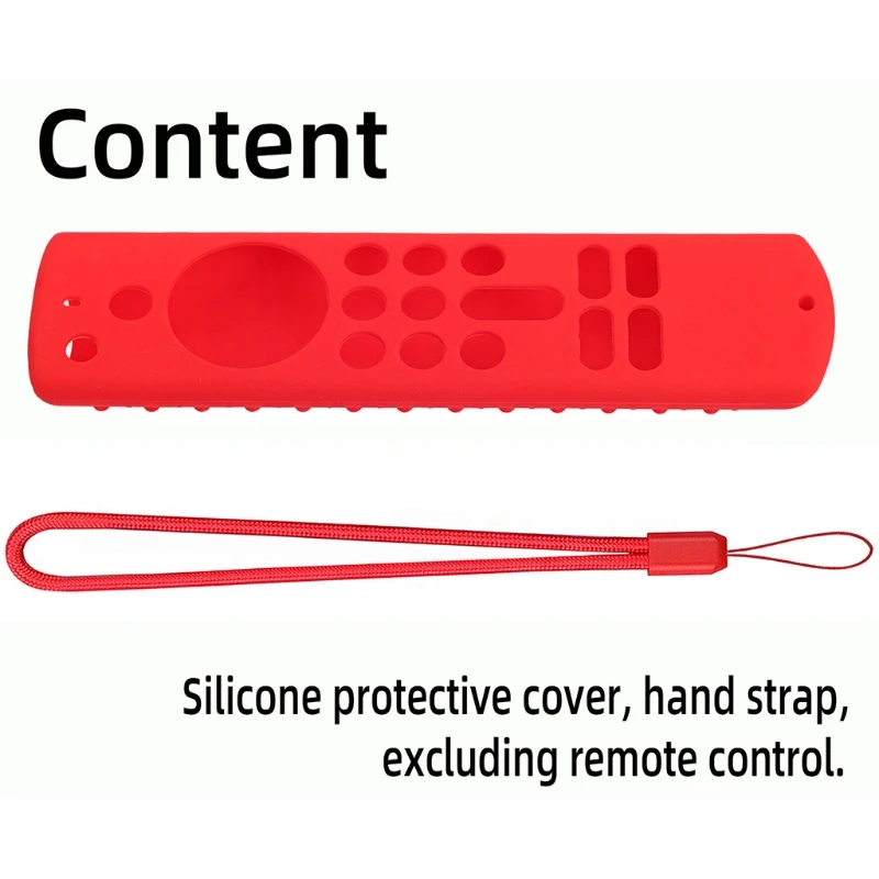 Прахоустойчив силиконов калъф за Amazon Fire TV Stick (3-то поколение) с дистанционно управление от падане Protectiv K1KF - 2