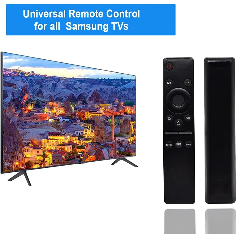 Универсално дистанционно управление за всички телевизори Samsung LED QLED UHD SUHD HDR LCD с извита рамка HDTV 4K 8K 3D Smart TV - 2