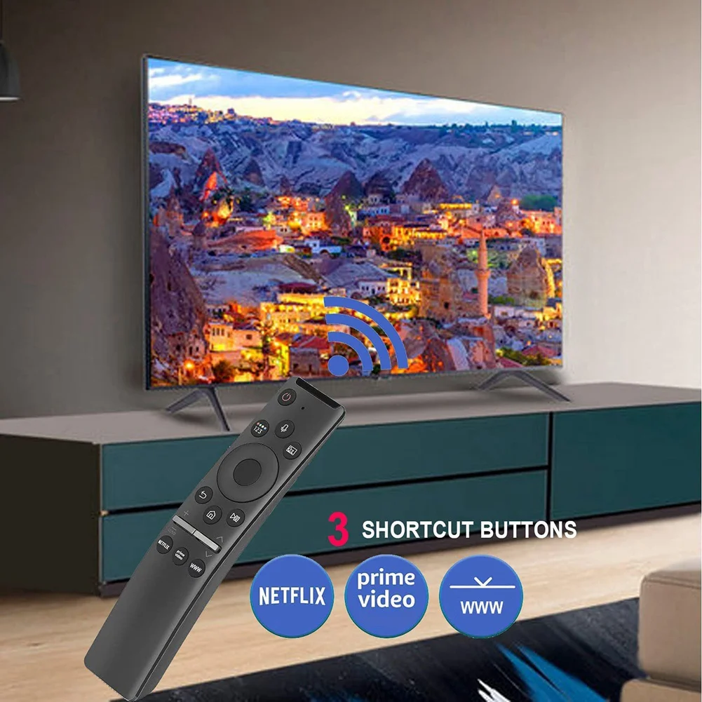 Универсално дистанционно управление за всички телевизори Samsung LED QLED UHD SUHD HDR LCD с извита рамка HDTV 4K 8K 3D Smart TV - 3