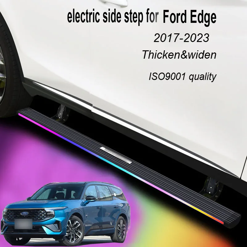 Усъвършенствана електрическа scalable крака/педала на nerf bar за Ford EDGE 2017-2023, интелигентно управление, опция гаранция натоварване 300 кг. - 0