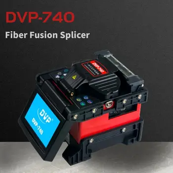 Автоматична многоезичен оптична заваряване машина FTTH DVP-740 За снаждане на оптични влакна, Бързо заваряване електрод