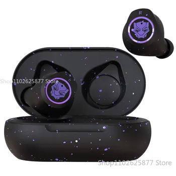 Безжични Bluetooth слушалки с анимационни филма, Hi-Fi Стерео HD, намаляване на шума при разговори, дълготрайни водоустойчиви слушалки Smart Touch