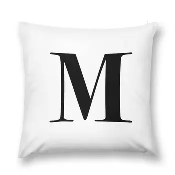 Буквата M: monogram, първоначалната възглавница, Калъф за диванной възглавница, Калъф за възглавници, Калъф за възглавници по поръчка