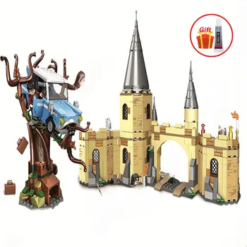 Градивните елементи на Hogwarts Whomping уилоу, съвместими с тухли 75953, детски образователни играчки, подарък за рожден ден за деца