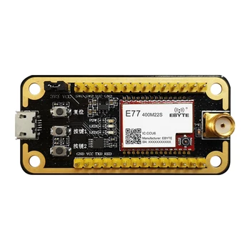 Комплект платка за тестване на развитие STM32 433 Mhz За E77-400M22S E77-400MBL-01 С предварително припаянным USB-интерфейс на Suzan Модул С Антената