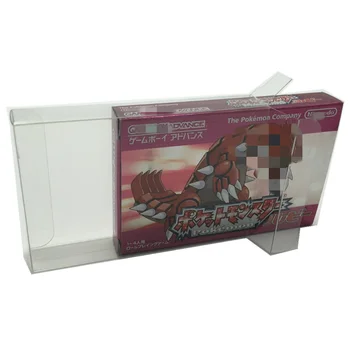Кутия за демонстрация на колекции за GBA/Nintendo Game Boy Advance/за съхранение на игри JPN Прозрачни кутии от ТЭП-корпус Прозрачен калъф за събиране на