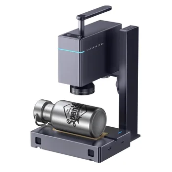 Малък Мини-машина за лазерно гравиране на метал с Мощност 1 Ват, оптична Лазерна standalone, маркировъчна машина