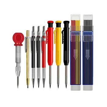 Механични дърводелски моливи с превръзка за маркери, инструмент за рисуване, Дърводелски молив, Маркер инструменти за плотницких работи