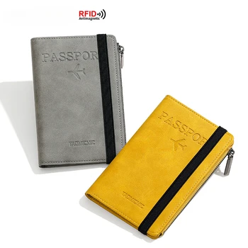 Многофункционална чанта за паспорт за бизнес пътувания, анти-кражба четка, Преносима просто креативна чанта за съхранение