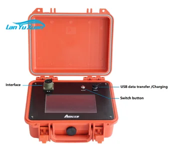 Мулти-търсене на подпочвените води ADMT-400S 16D, картографиране на мобилен телефон, 3D Детектор на подземните води