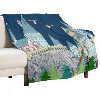 Ново Одеяло с магически зайци и крепост, тънки одеяла, утяжеленное одеяло, фланелевое одеяло, стеганое одеяло