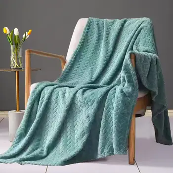 Одеяло с шарките на пшеница колоса, Уютно Стилно Фланелевое Флисовое одеяло за топъл декор, лесно, пыльное, удобен на пипане