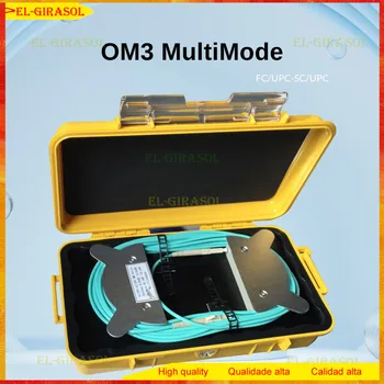 Оптичен кабел блок стартиране на OTDR OM3 MultiMode FC/UPC-SC/UPC, За премахване на мъртвите зони Оптоволоконное пръстен