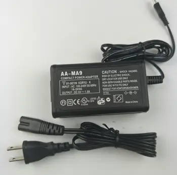 Преносим захранващ адаптер за променлив ток за АА-MA9/зарядно устройство за видео камера Samsung SMX-C10, SMX-C14, SMX-С20, SMX-C24, SMX-S10, SMX-S16, SMX-F40, F43