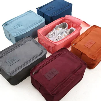 Преносима чанта за съхранение, Многофункционална Пътна косметичка, Free toiletries, чанта за бельо, чанта за съхранение на обувки, на Разположение 7 цвята